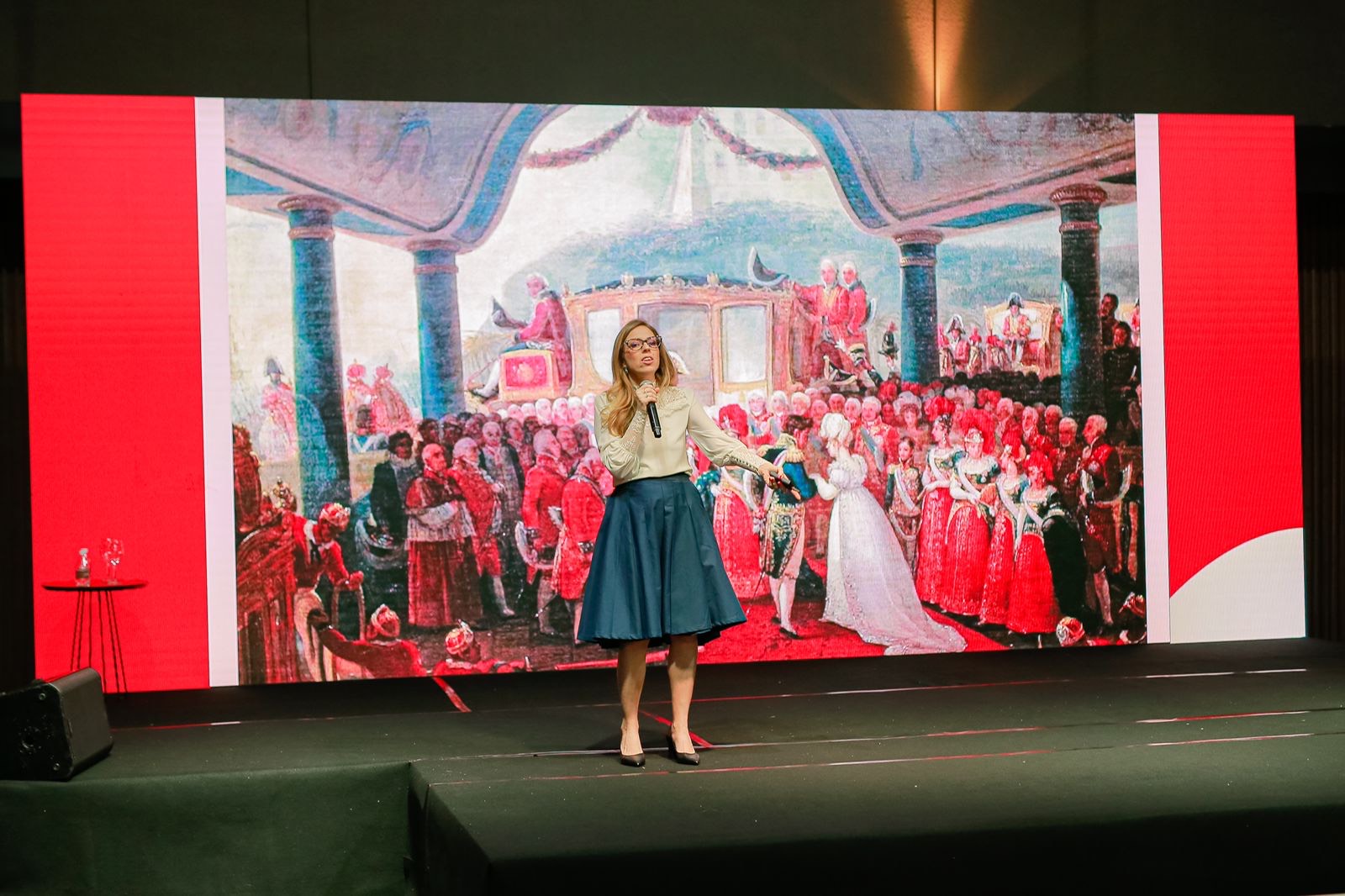 Manoela Cesar palestra no Congresso de Assessores de Eventos do Brasil (CAES), em São Paulo